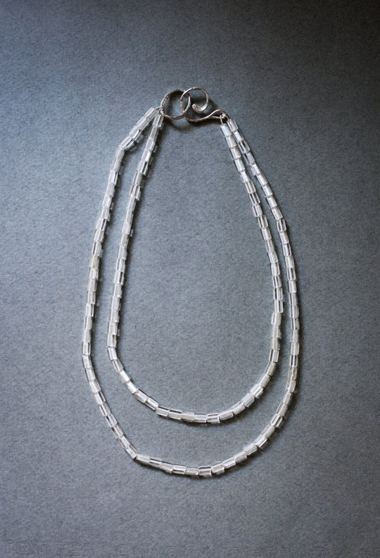 Phaselis Beaches: Vintage Crystal Necklace